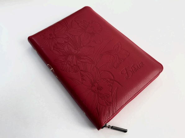 Библия, СП 2, кожа,золото, индексы, замок Киев - изображение 1