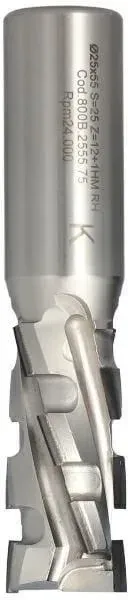 Ita Tools Фреза Diamentowy Z2+1 D25 I55 L120 S25mm / 4 Spirale Korpus Stal DTN25055250SR Київ - фото 1