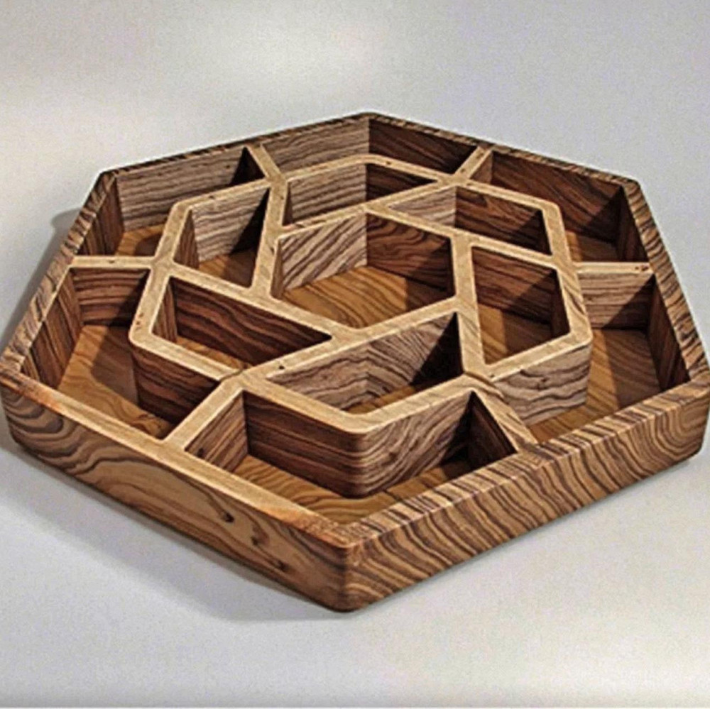 Менажница деревянная 