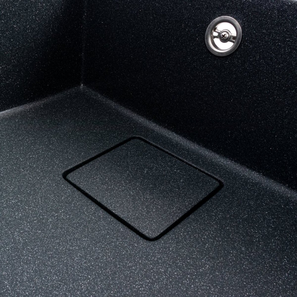 VALESO Гранітна мийка VALESO GALANS 7850 матова Антрацит Київ - фото 6