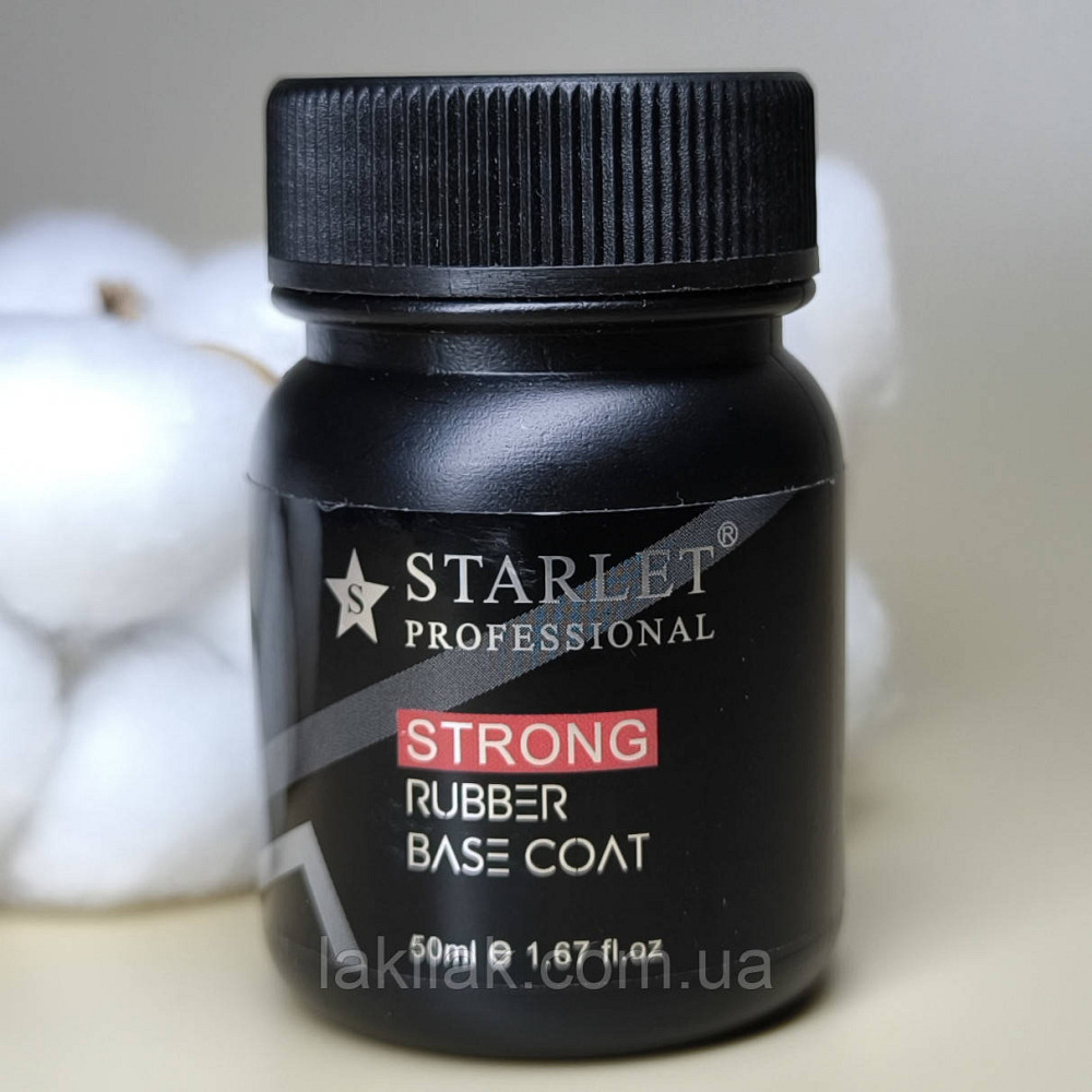 Каучукова база Strong Rubber Base Coat Starlet Professional 50мл Херсон - фото 1