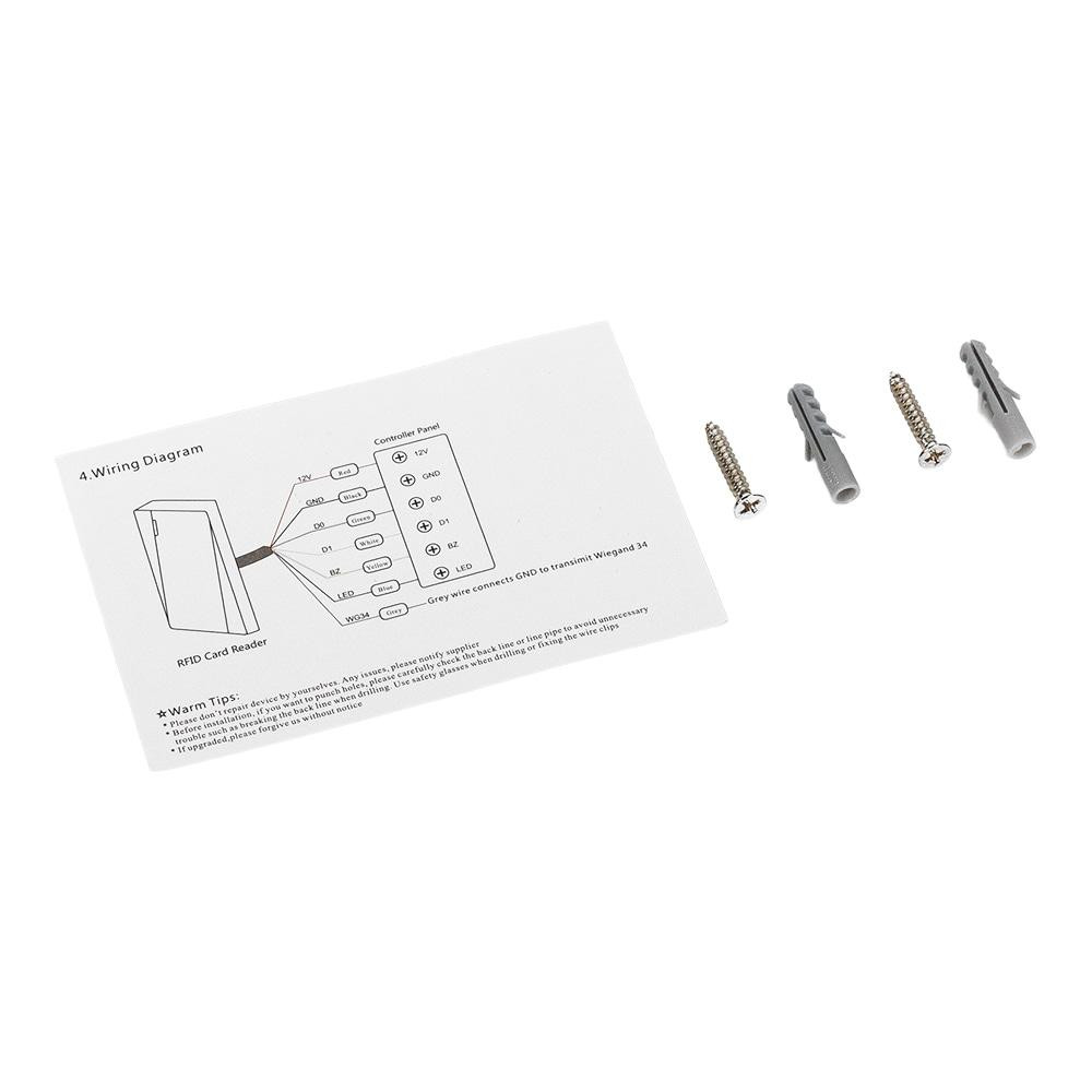 Зчитувач карт EM-Marine Trinix TRR-1201EW White водонепроникний (68-00027) Киев - изображение 14