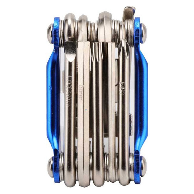 Многофункциональный велосипедный ключ BG-2121 Мультитул JV-730 11 предметов Киев - изображение 1