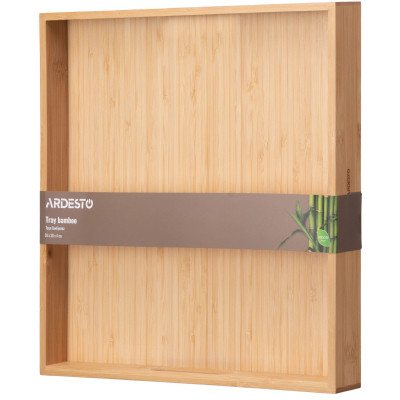 Таця Ardesto Midori, 30х30х4см, бамбук, квадратна (AR1430BM) Вінниця - фото 4
