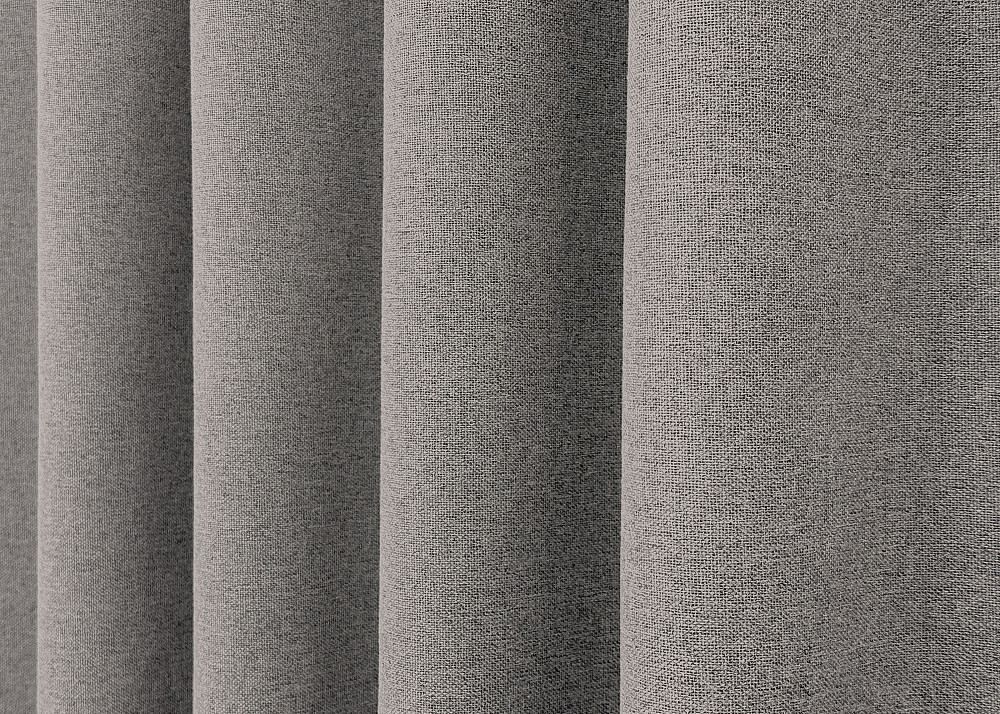 Комплект готових штор VR-Textil Блекаут двосторонній ASHEN NIGHT № 1850ш Бежево-сірий 150х270 см 2 шт (33-0901) Київ - фото 8