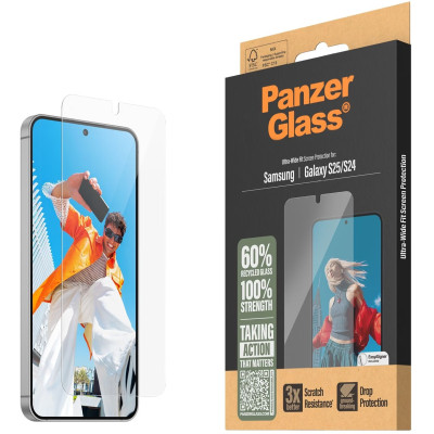 Скло захисне PANZERGLASS Samsung Galaxy S25 Ultra-Wide Fit (PG_PGRNUWFG38388) Вінниця - фото 1