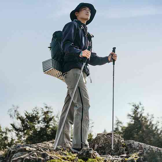 Треккинговая палка Naturehike CNK2450DS016, 120 см, зеленая Киев