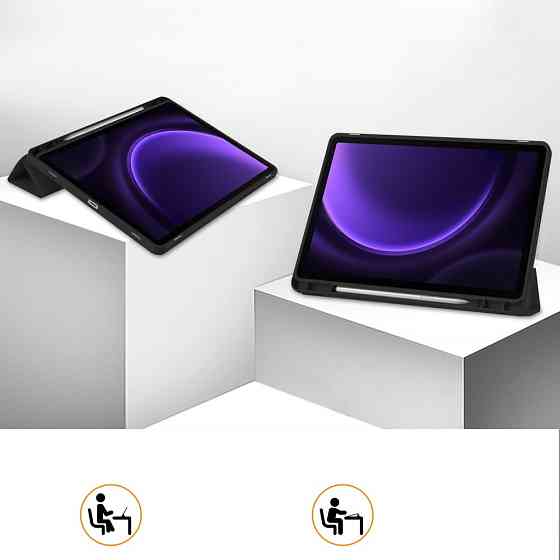 Чохол книжка Samsung Tab A11+ Plus X230 X236 11" Відсік стілусу (сірий) Одеса