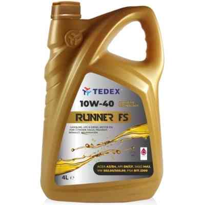 Моторна олива TEDEX RUNNER (FS) SN/SM/CF 10W40 4л Вінниця