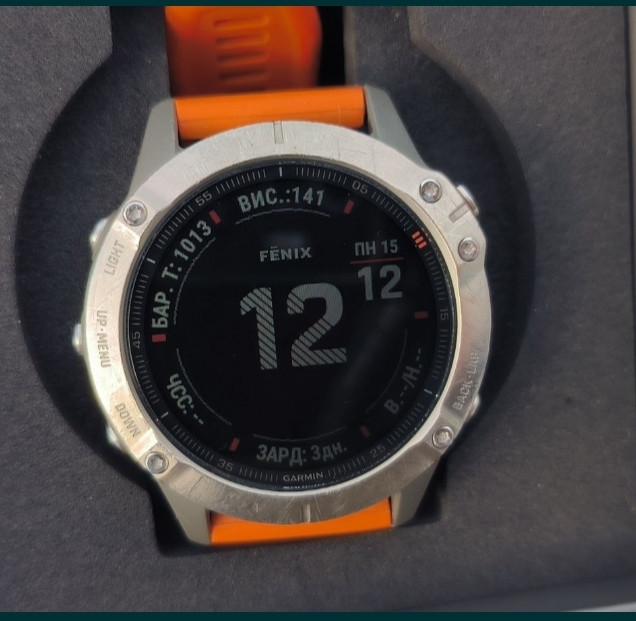 Часы: Garmin Fenix 6 Titanium Sapphire (Pro). Киев - изображение 6