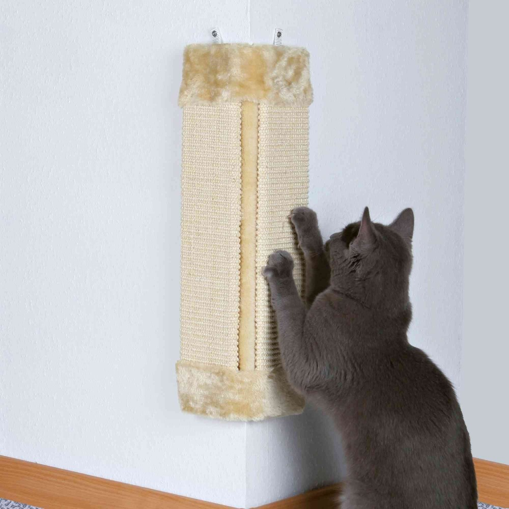 Настенная угловая когтеточка для кошек Trixie Scratching Board (Трикси) 23х49 см Запорожье - изображение 2