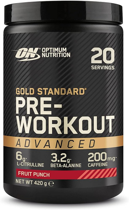 Передтренувальний комплекс Optimum Nutrition Pre Workout 420g (Fruit punch) EU Луцьк - фото 1