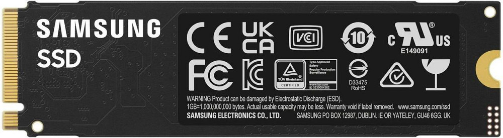 Накопичувач SSD 1ТB Samsung 990 EVO Plus M.2 2280 PCIe 5.0 x4 NVMe V-NAND TLC (MZ-V9S1T0BW) M.2 2280 Харків - фото 4