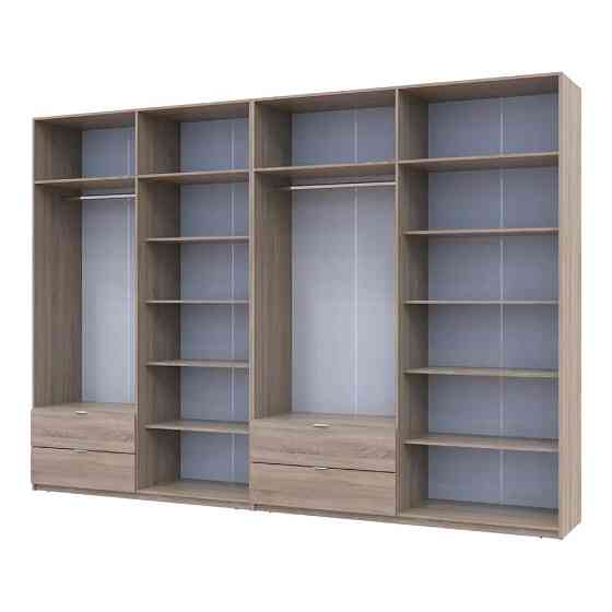 Шафа для одягу Doros Лукас Дуб сонома 4+4 ДСП 340х50х240 DRS-011711 (42005139) Львів