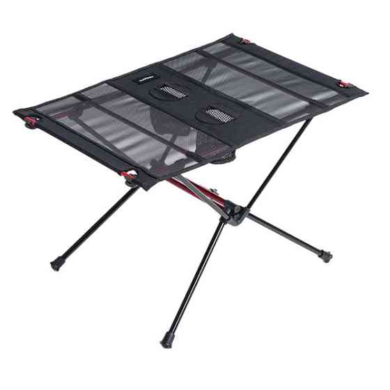 Раскладной облегченный стол Naturehike NH19Z027-Z (сетка + алюминий) Черный Винница