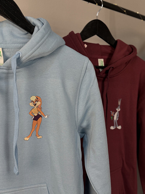 Парні худі Bugs Bunny та Lola Bunny з принтом Чернівці - фото 7