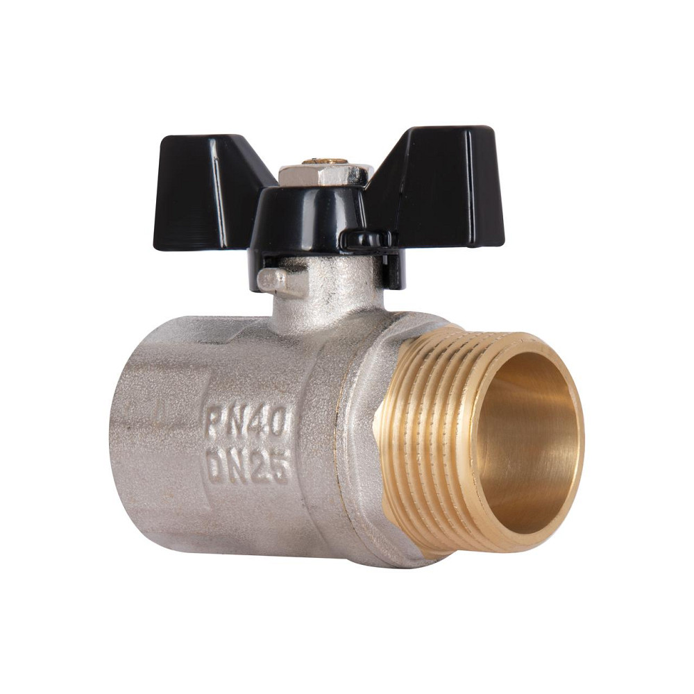 Кран кульовий Thermo Alliance Base 1" ВН для води (метелик) SD607W25 Київ - фото 16