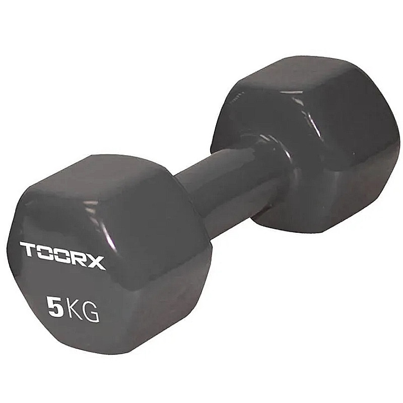 Гантель для фитнеса Toorx Vinyl 5 кг (MV-5) Киев - изображение 1