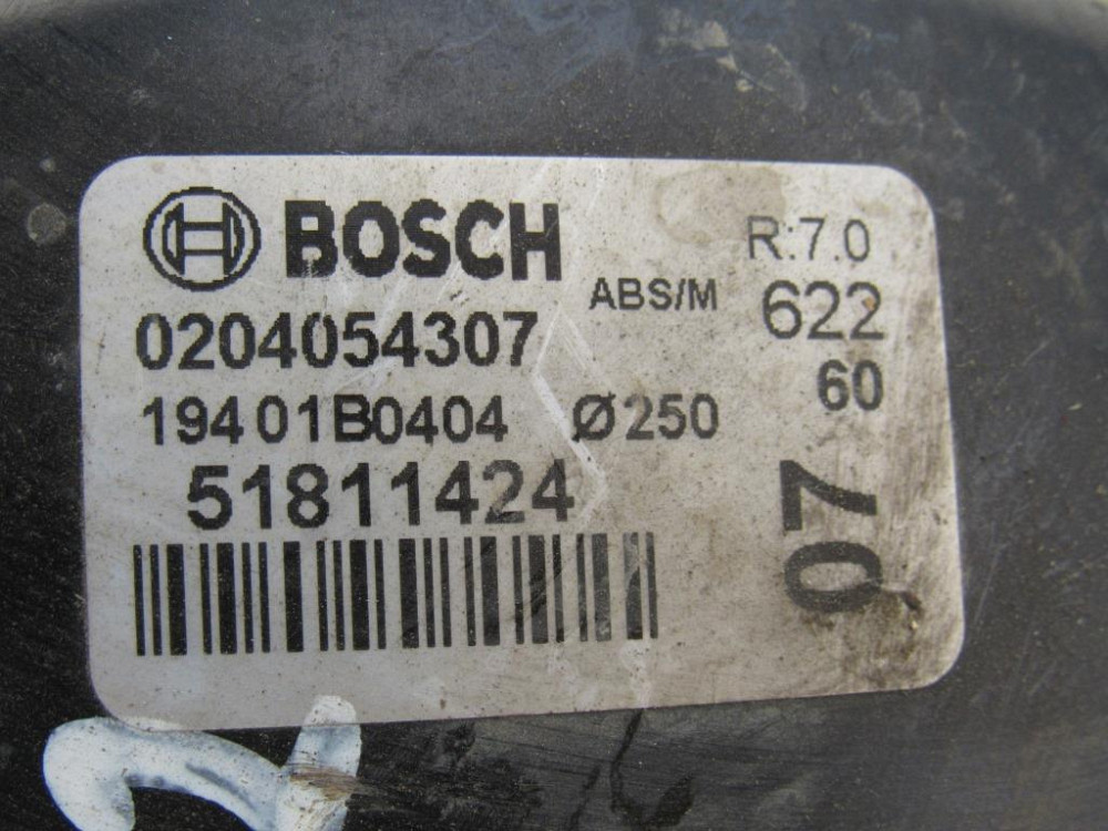 Вакуумний підсилювач гальм Fiat Doblo 2010-2014 (0204054307) Ковель - фото 2