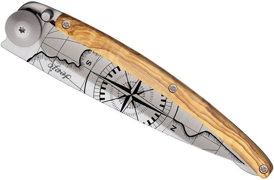 Універсальний Складаний Ніж з лазерним гравіюванням Невідома земля Deejo "37 грам" (1CB000054) Сталь Нововолинськ - фото 7