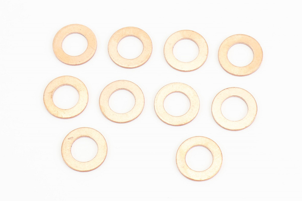 Шайба мідна 10x18x1,5мм DIN7603A, к-кт 10шт Київ - фото 1
