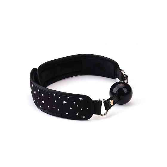 Набор Liebe Seele Stary Nights 7pcs Bondage Kit, фиксаторы, ошейник с поводком, кляп, флоггер, маска Sex Aura Киев