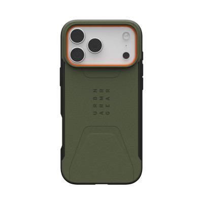 Чохол до мобільного телефона UAG iPhone 17 Pro Max Civilian MagSafe Olive/Orange (114546117297) Вінниця - фото 1