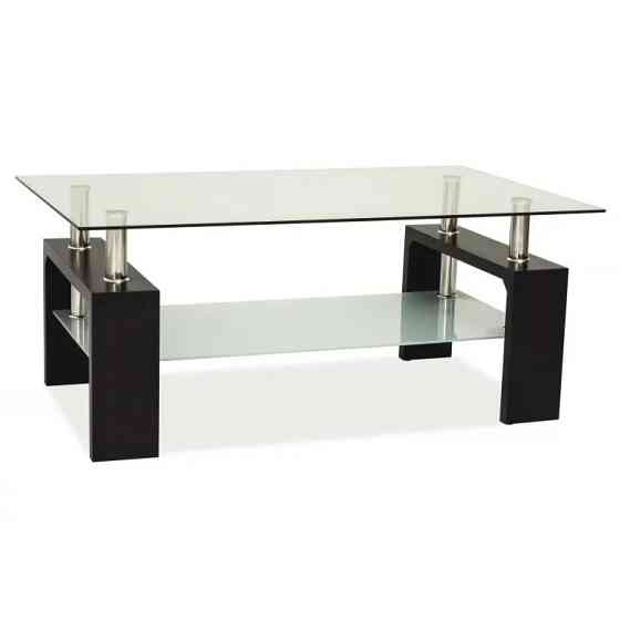 Стіл журнальний Кватро XS-3021, чорний Київ