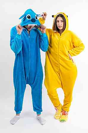 Кигуруми- комбенизон женский (Пикачу) домашний, пижама,  Украина, комбинезон на молнии домашний топ Крохатушка Киев