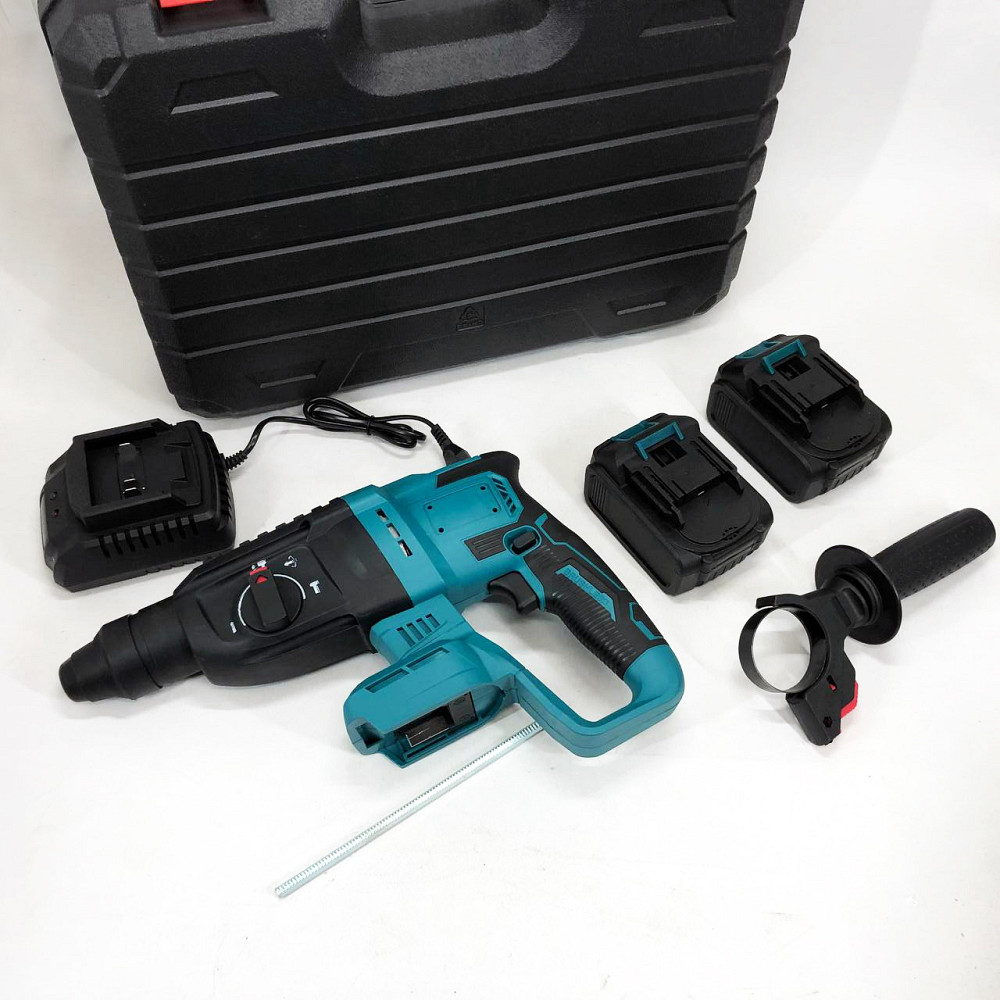 Перфоратор в комплекте с кейсом KRAFFTEC, Перфоратор строительный для работы по камню JA-79 Ивано-Франковск - изображение 6