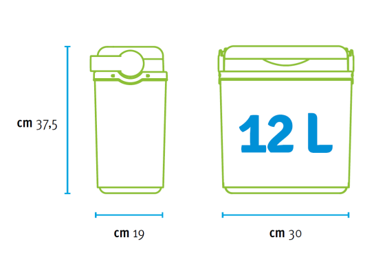 Изотермический контейнер Adriatic 12 л, бирюзовый Киев