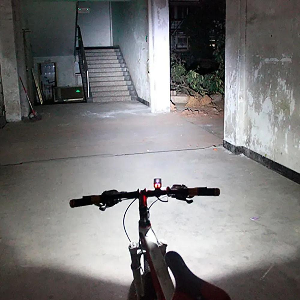 Ліхтарик для Велосипеда, фара DEN-043 вело дзвінок HJ-062-XPE ULTRA виносна кнопка, індикація, Waterp Бровари - фото 7