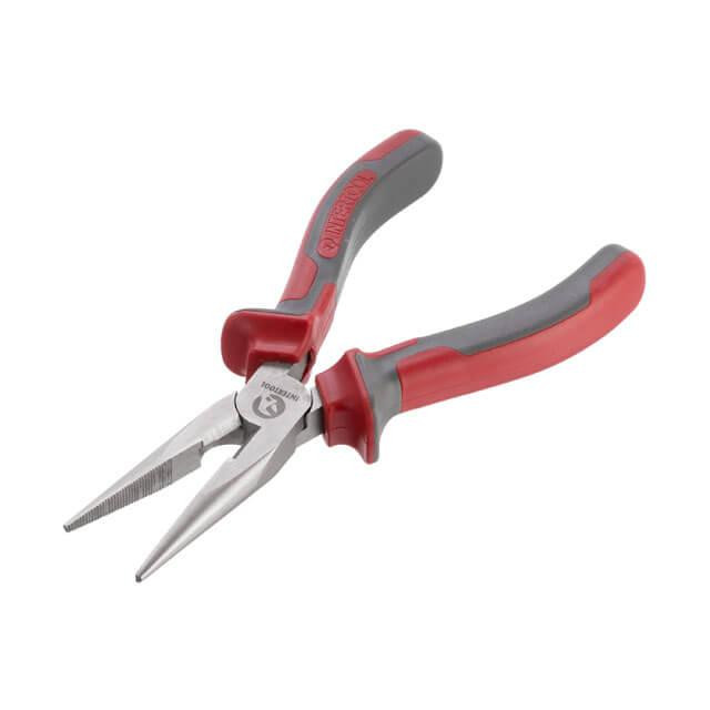 Довгогубці прямі, 160 мм, С55 INTERTOOL HT-0127 Киев - изображение 1