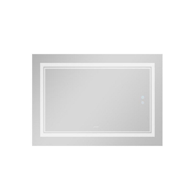 Дзеркало настінне прямокутне сенсорне Qtap Cardinal 1200х800 з LED-підсвіткою Touch, з антизапотіванням Харків - фото 3