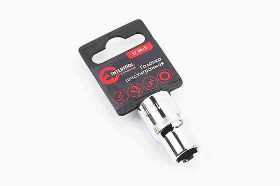 Головка торцева 6-гранна 1/2" 12х38мм CrV ET-0012 Київ