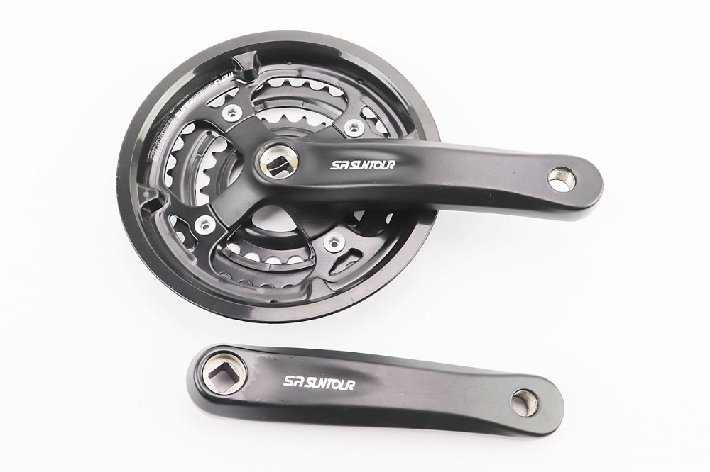 Шатуни "квадрат" 152мм, 42.34.24Т MTB, алюмінієві, чорні T312 CW14-XCE (можливий нетоварний вигляд) Киев - изображение 1