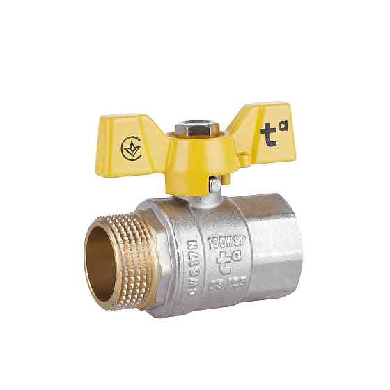 Кран кульовий Thermo Alliance Standart 1" ВН для газу (метелик) SD607NG25PN40 Київ