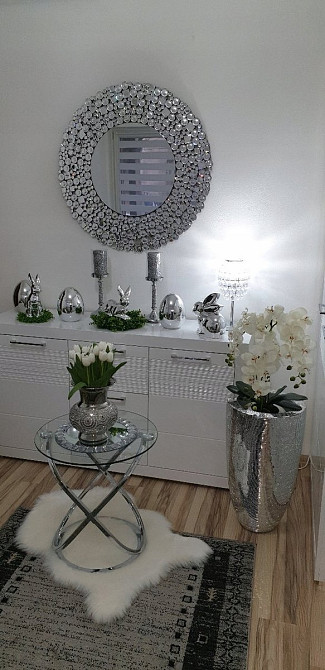 Журнальний столик EOS C прозорий/хром д.50 Київ - фото 2