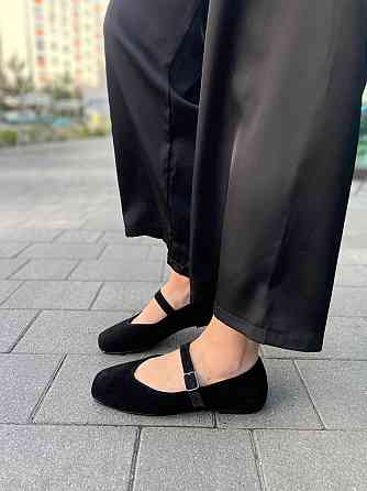 VIFEST Балетки жіночі VIFEST 136 чорні (весна-осінь, замша натуральна) (5909) Коломия
