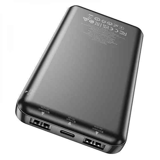 Зовнішній акумулятор HOCO J100 High-ranking power bank(10000mAh) Black Київ