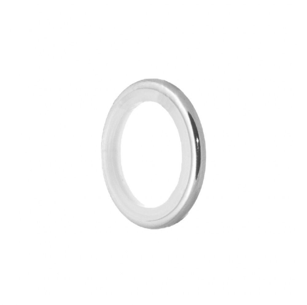 Кільце для карнизу Orvit 16 мм тихохідне металеве (25 х 32) х 3,5 мм НЕРЖАВІЮЧА СТАЛЬ (00-00015499) (10шт.) Львов - изображение 1