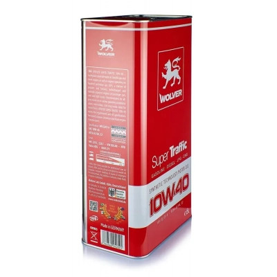 Моторна олива Wolver Super Traffic 10W-40 5л (4260360942501) Вінниця - фото 2