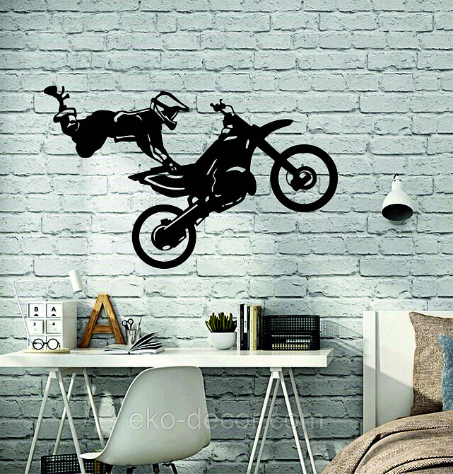 Декоративне настінне Панно «Мотофрістайл», Декор на стіну Київ - фото 7