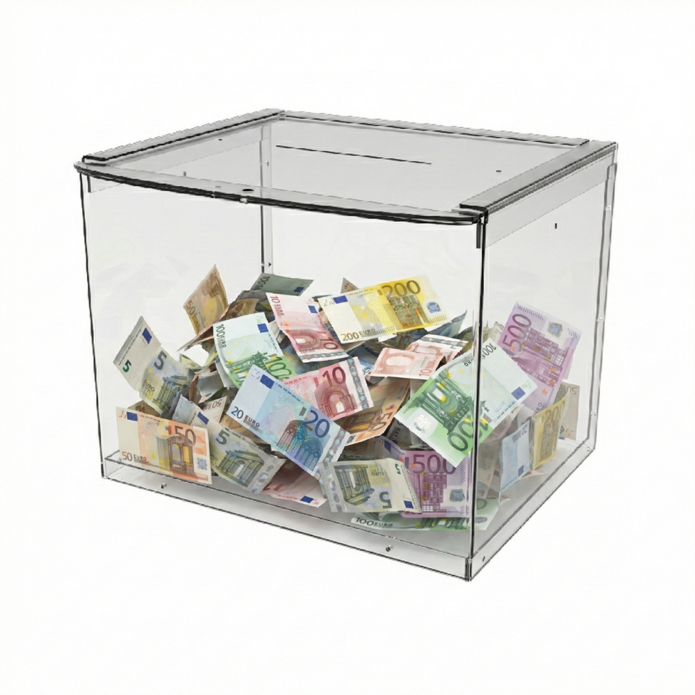 Ящик EKOSTAR без замка для пожертвований и сбора денег 260x200x200 Киев - изображение 1