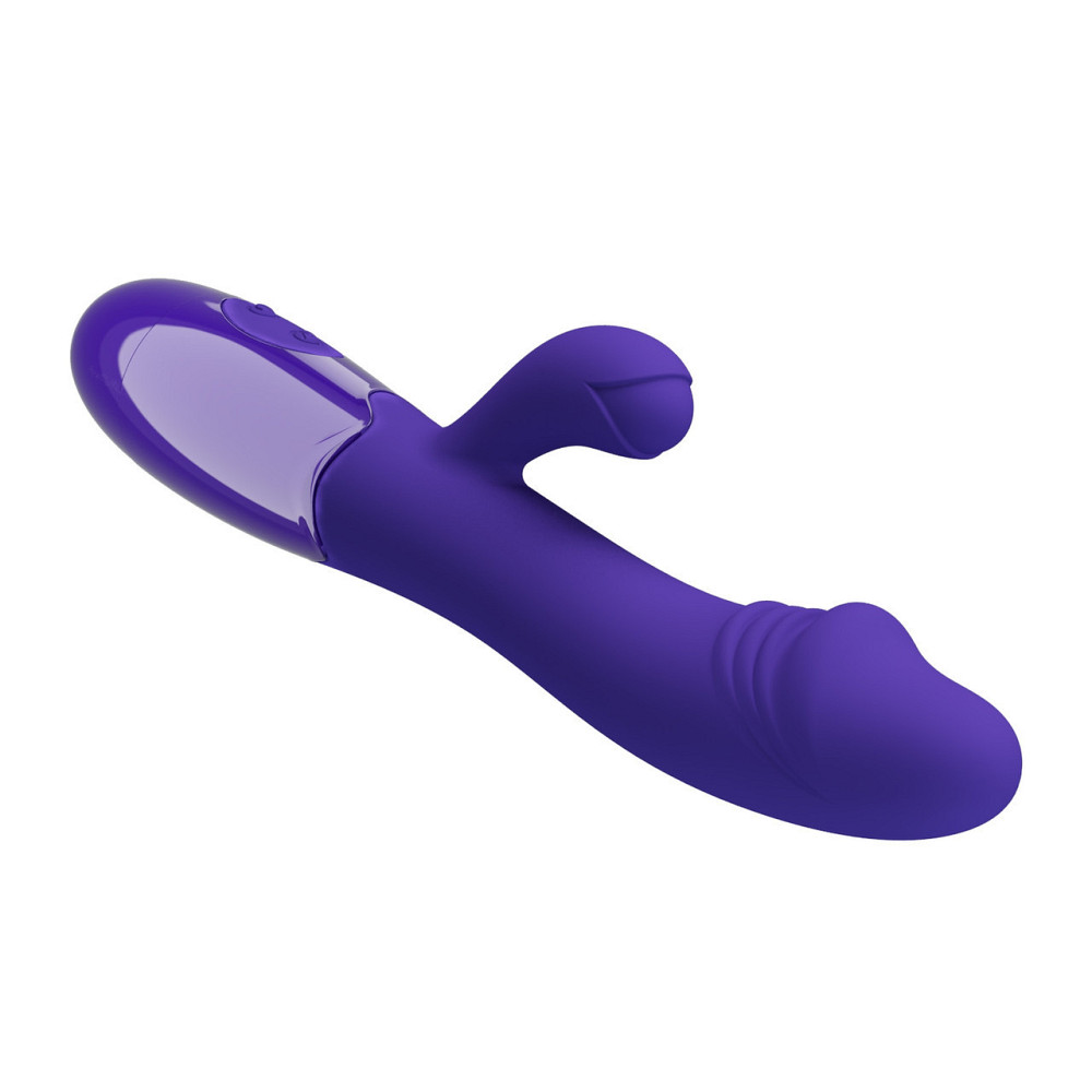 Вибратор с клиторальной стимуляцией Pretty Love Snappy Youth, 30 vibration functions Sex Aura Киев - изображение 4
