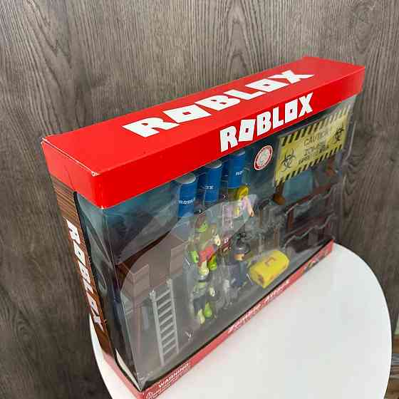 Великі ігрові фігурки Roblox в коробці атака зомбі, іграшкові чоловічки Роблокс набір ( 24443 ) Харьков