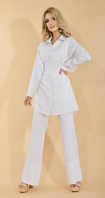 Модный льняной костюм (46) Киев - изображение 3