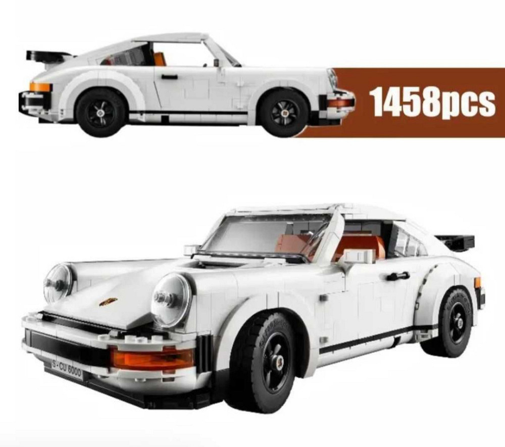 Конструктор машинка   Creator EXPERT Porsche 911 1458 деталей Порш 911 білий Киев - изображение 1