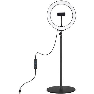 Набір блогера Puluz Ring USB LED lamp 10.2&quot;+ table mount 140cm (PKT3039) Вінниця - фото 1