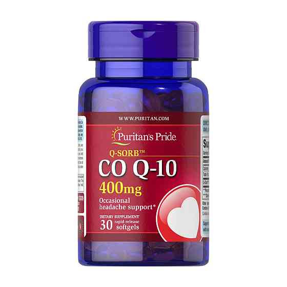 Q-SORB™ Co Q-10 400mg - 30 softgels Киев